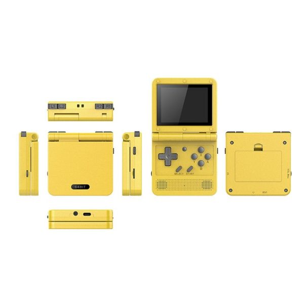 Powkiddy V90 3.0 inch IPS Screen 64-bit Retro Handheld Game Console with 16GB Memory (Black) - Image 8