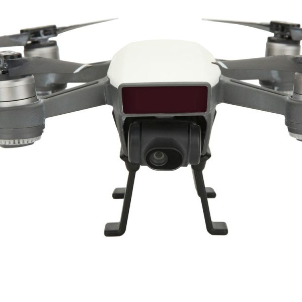 Landing Gear Stabilizers Leg Height Extender Safe Landing Bracket for DJI Spark (Black) - Image 5