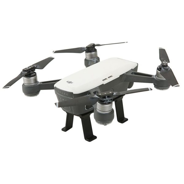 Landing Gear Stabilizers Leg Height Extender Safe Landing Bracket for DJI Spark (Black) - Image 6