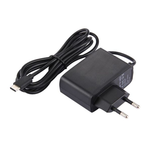 Nintendo Switch NS Game Console Wall Adapter Charger Charger Adapter Charging Power, DC 5V, Cable Length: 1.5m, EU Plug (Black) - Image 3