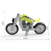 MoFun SW-002 158 PCS DIY Stainless Steel Halley Motorcycle Assembling Blocks - Image 4
