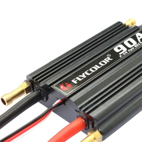 Flycolor Flymoster Series 90A 2-6S Waterproof Electronic Speed Controller for RC Boat - Image 3