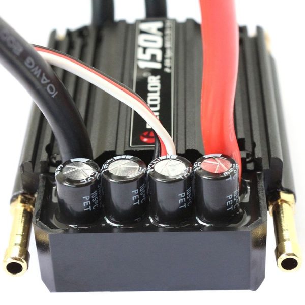 Flycolor Flymoster Series 150A 2-6S Waterproof Electronic Speed Controller for RC Boat - Image 4
