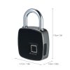 Anytek P3+ Against Theft Non-password Electrically Intelligent Fingerprint Padlock, Support APP Unlock - Image 3