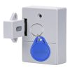 T3 ABS Magnetic Card Induction Lock Invisible Single Open Cabinet Door Lock (Grey)