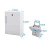 T3 ABS Magnetic Card Induction Lock Invisible Single Open Cabinet Door Lock (Grey) - Image 3