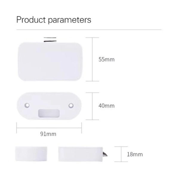 T1 APP Smart Drawer Lock Invisible Lock, Only Supports Remote Authorization to Unlock (White) - Image 3