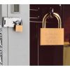 Copper Padlock Small Lock, Style: Short Lock Beam, 25mm Open - Image 9