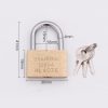 Copper Padlock Small Lock, Style: Short Lock Beam, 30mm Not Open - Image 2