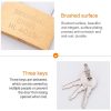 Copper Padlock Small Lock, Style: Long Lock Beam, 30mm Open - Image 3