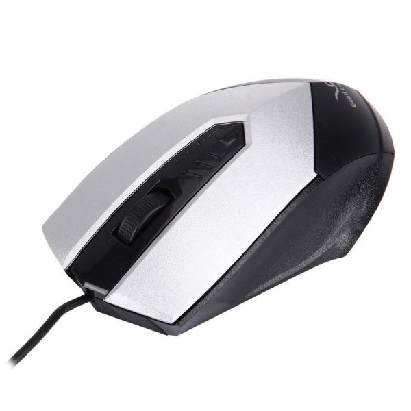 FC-3013 3 Buttons 2000DPI Wired Optical Mouse for Computer PC Laptop (Silver) - Image 6