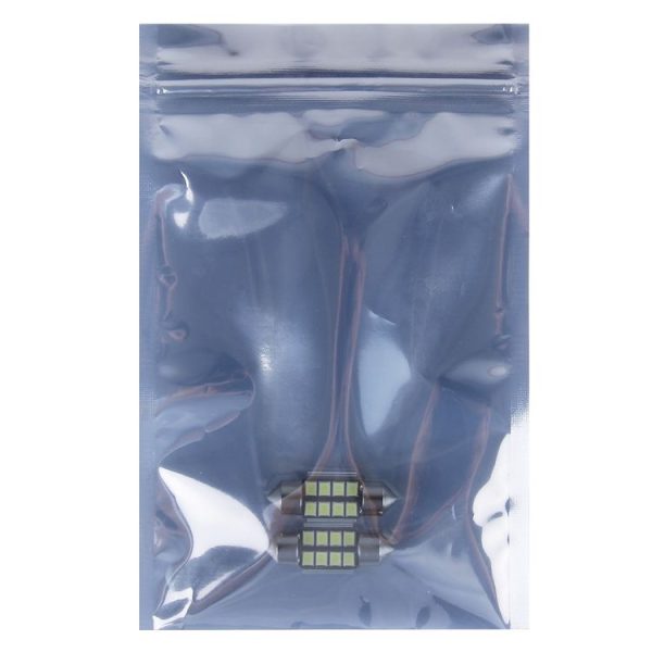 2 PCS 31mm Festoon 3W 300LM White Light 8 LED 3528 SMD Canbus Error-Free Car Reading Lamps, DC 12 - Image 4