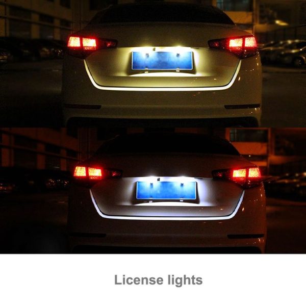 2 PCS 31mm Festoon 3W 300LM White Light 8 LED 3528 SMD Canbus Error-Free Car Reading Lamps, DC 12 - Image 7