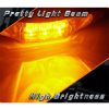 10 PCS DC 10-30V Car Truck Trailer Piranha 3-LED Side Marker Indicator Lights Bulb Lamp, Light Color: Yellow - Image 7