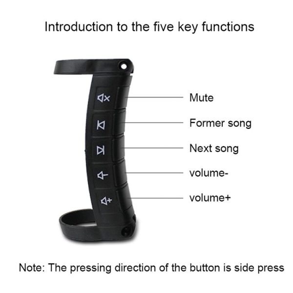1 Set Universal Steering Wheel Controller Wireless Multifunctional DVD Navigation Key Remote Controller - Image 3