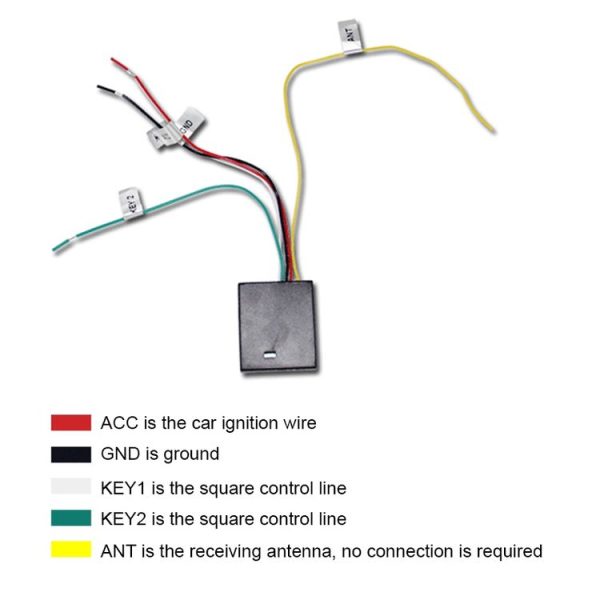 1 Set Universal Steering Wheel Controller Wireless Multifunctional DVD Navigation Key Remote Controller - Image 5