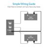 B3169 10-60V Switch Shape Double Display Voltage Tester with LED Display Light (Red) - Image 8