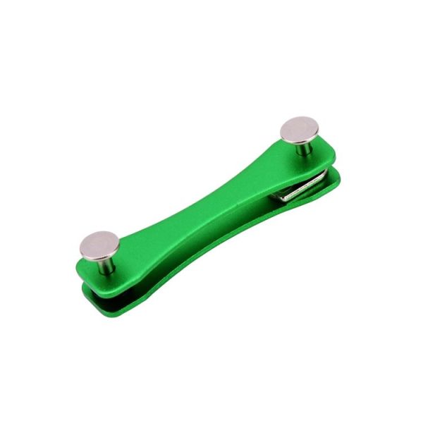 Portable Metal Key Storage Clip (Green) - Image 2