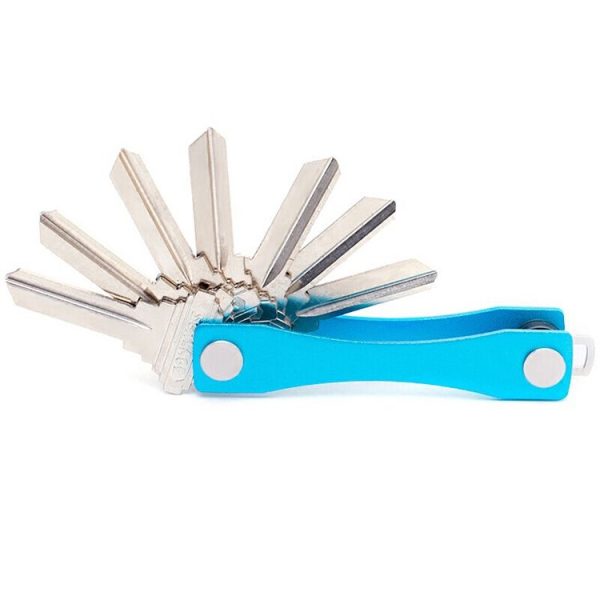 Portable Metal Key Storage Clip (Green) - Image 3