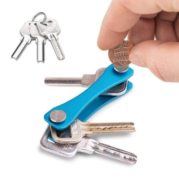 Portable Metal Key Storage Clip (Green) - Image 5