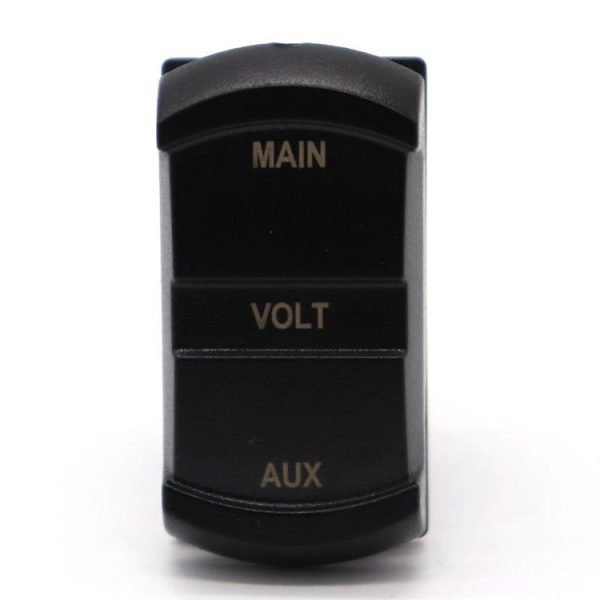 B3170 10-60V Switch Shape Double Display Voltage Tester with LED Display Light (Blue) - Image 3