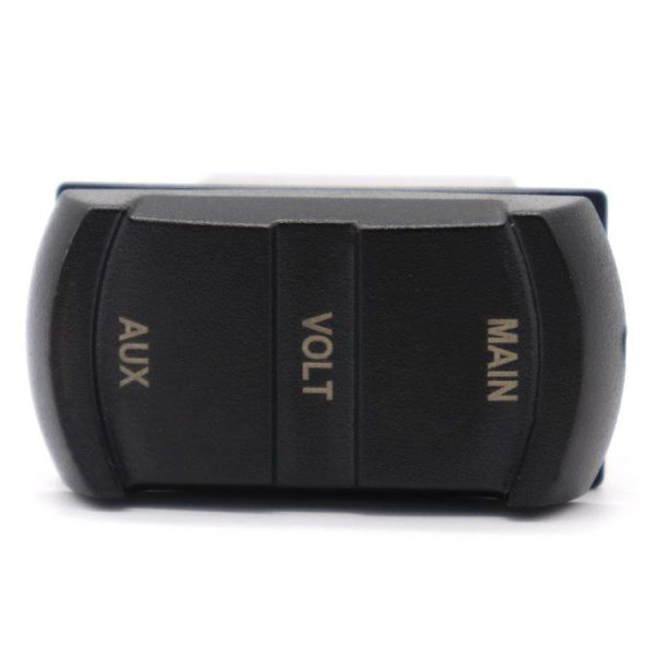 B3170 10-60V Switch Shape Double Display Voltage Tester with LED Display Light (Blue) - Image 4