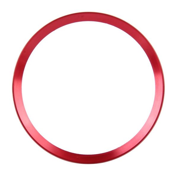 Car Aluminum Steering Wheel Decoration Ring For Audi (Red) - Image 2