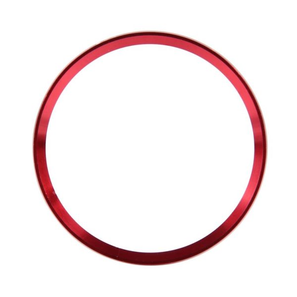 4 PCS Car Aluminum Wheel Hub Deroration Ring For Audi (Red) - Image 4