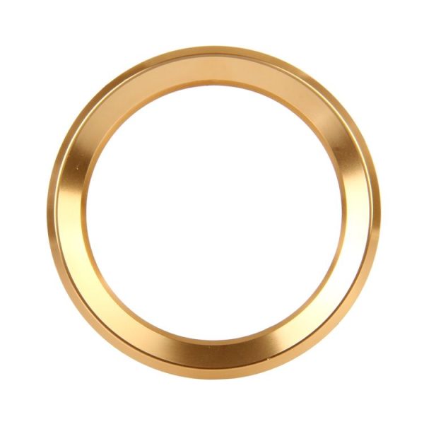 Car Aluminum Steering Wheel Decoration Ring For BMW (Gold) - Image 2