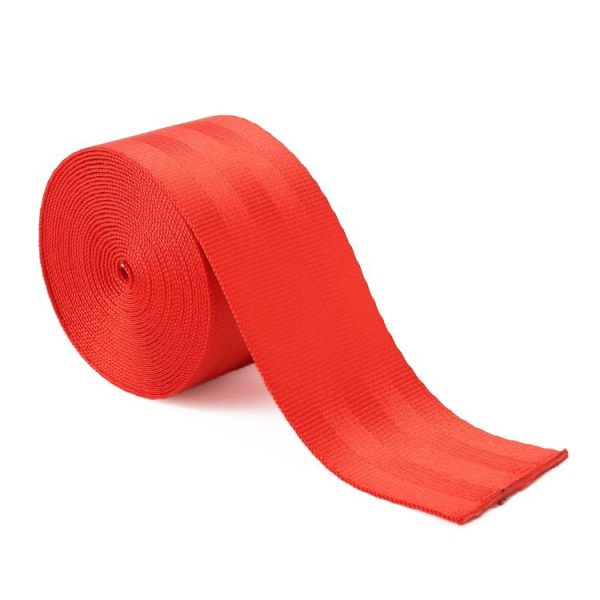 Car Modified Polyester Seat Belt Harness Racing Safety Seat Belt, Length: 3.6m (Red) - Image 2