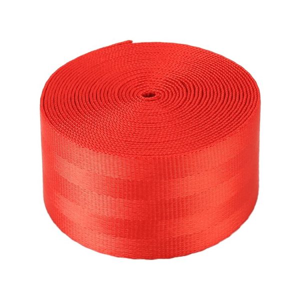 Car Modified Polyester Seat Belt Harness Racing Safety Seat Belt, Length: 3.6m (Red) - Image 3