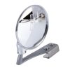Vehicle Front Blind Area Wide-angle Adjustable Left Side Observation Mirror (Silver) - Image 2