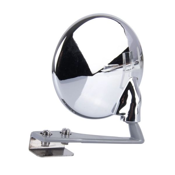 Vehicle Front Blind Area Wide-angle Adjustable Left Side Observation Mirror (Silver) - Image 3