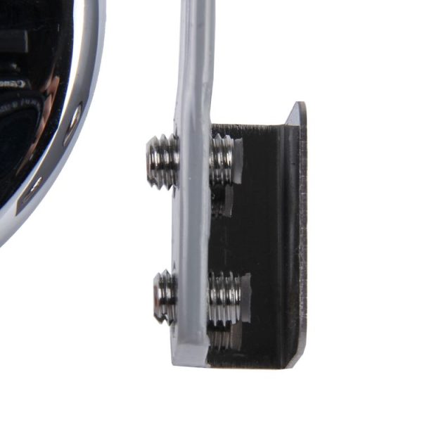 Vehicle Front Blind Area Wide-angle Adjustable Left Side Observation Mirror (Silver) - Image 4