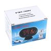 VST-7009V 4 In 1 Digital Car Thermometer Voltage Meter Luminous Clock Tester Detector LCD Monitor Back light (Green Light) - Image 6