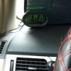 VST-7009V 4 In 1 Digital Car Thermometer Voltage Meter Luminous Clock Tester Detector LCD Monitor Back light (Green Light) - Image 7