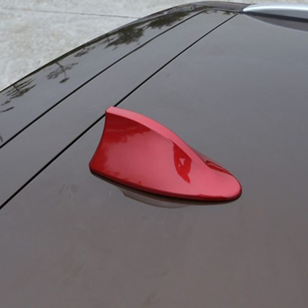 Universal Car Antenna Aerial Shark Fin Radio Signal For Auto SUV Truck Van (Red) - Image 10