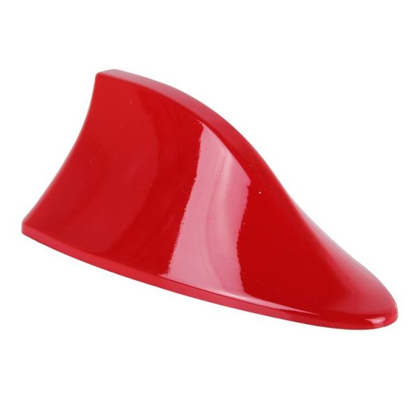 Universal Car Antenna Aerial Shark Fin Radio Signal For Auto SUV Truck Van (Red) - Image 2