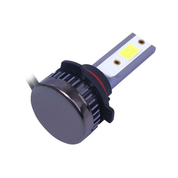 2 PCS 9006 DC9-36V / 36W / 8000K / 6000LM IP68 Car / Motorcycle Mini COB LED Headlight Lamps / Fog Light (Ice Blue Light) - Image 4