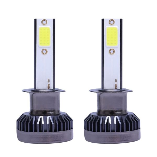 2 PCS H1 DC9-36V / 36W / 8000K / 6000LM IP68 Car / Motorcycle Mini COB LED Headlight Lamps / Fog Light (Ice Blue Light) - Image 2
