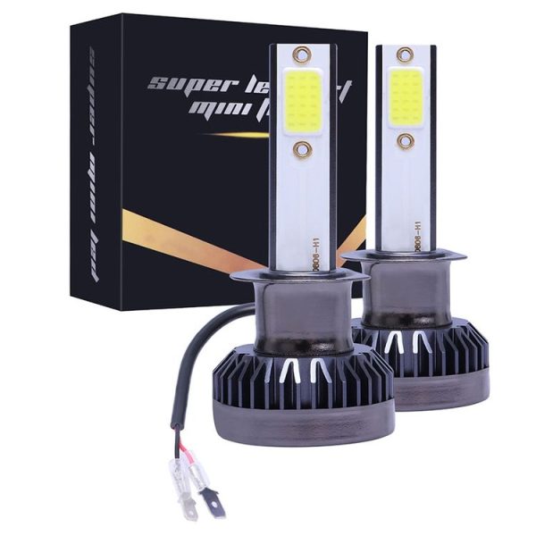 2 PCS H1 DC9-36V / 36W / 8000K / 6000LM IP68 Car / Motorcycle Mini COB LED Headlight Lamps / Fog Light (Ice Blue Light) - Image 5