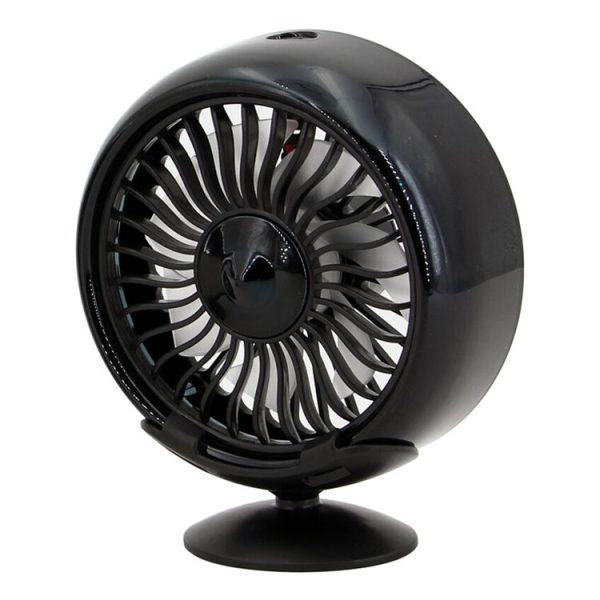 Multi-function Portable Car Air Outlet Sucker Electric Cooling Fan (Black) - Image 2