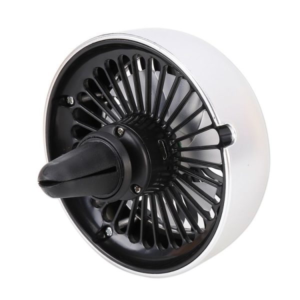 Multi-function Portable Car Air Outlet Sucker Electric Cooling Fan (Black) - Image 4
