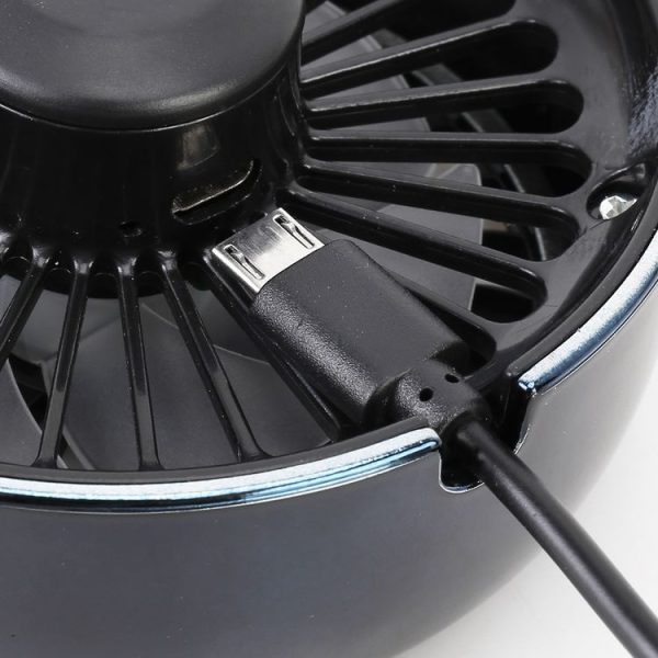 Multi-function Portable Car Air Outlet Sucker Electric Cooling Fan (Black) - Image 7