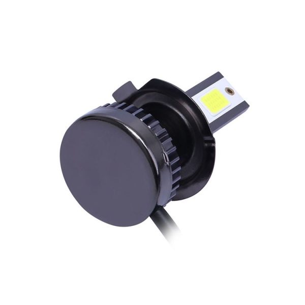 2 PCS H7 DC9-36V / 36W / 3000K / 6000LM IP68 Car / Motorcycle Mini COB LED Headlight Lamps / Fog Light (Gold Light) - Image 4
