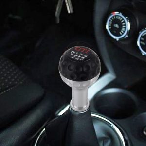 Universal Manual or Automatic Gear Shift Knob Fit for All Car (Black)