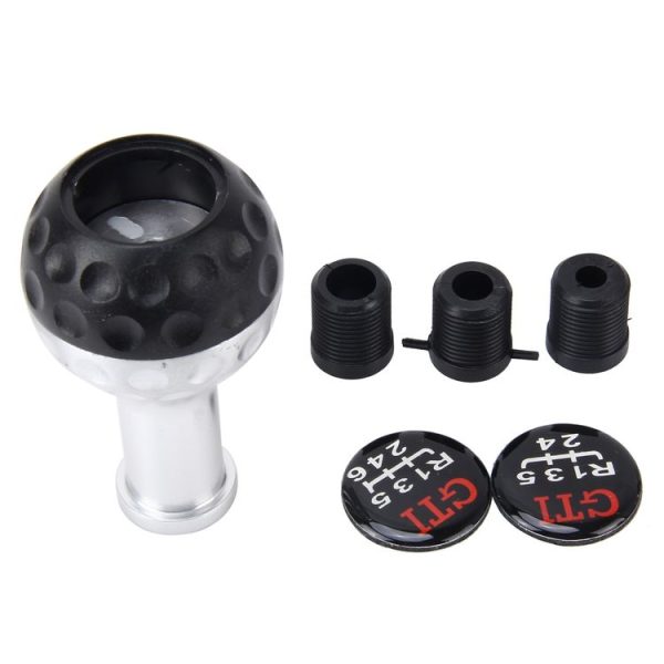 Universal Manual or Automatic Gear Shift Knob Fit for All Car (Black) - Image 5