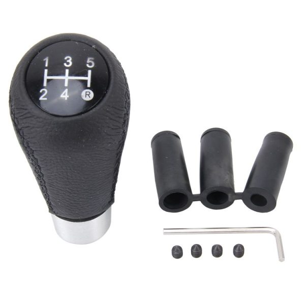 Universal 5-Speed Manual Shift Knob Manual Gear Shift Knob Stick Head Fit for All Car (Black) - Image 5