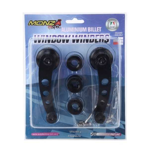 1 Pair Universal Car Wagon Door Window Crank Handle Winder Manual Door Crank Handle Window Winders (Black) - Image 6