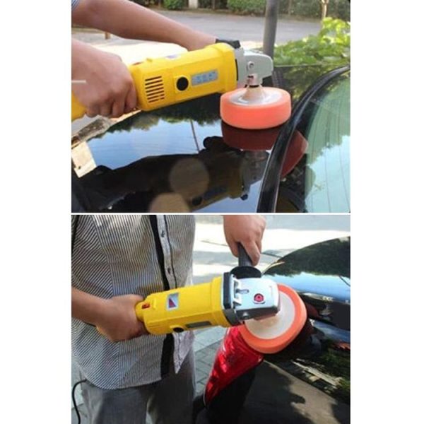 Polishing Disc Auto Polishing Machine Dedicated Sponge Wheel Wax Polishing Sponge Decontamination Sponge, Screw Hole Diameter: 14mm - Image 6